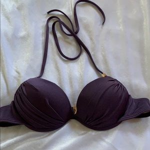 VS Purple Underwire Bikini Top